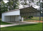 Floral City Florida Utility Carports and Combo Carports